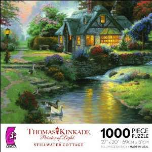  Ceaco Thomas Kinkade Stillwater Cottage: Toys & Games