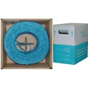  CAT6, STP (Shielded), Bulk Cable, Solid, 500MHz, Blue 