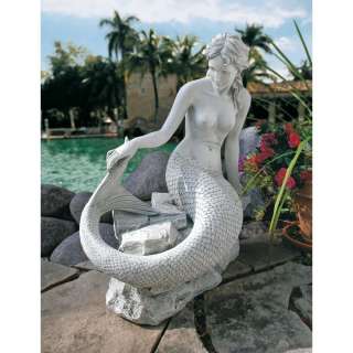 35 Classic Mermaid Home Garden Pool Sculpture Statue  