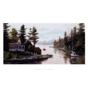  Bill Saunders   Cottage Country Canvas: Home & Kitchen