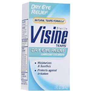  Visine Tears Lubricant Eye Drops 1 oz (Quantity of 4 