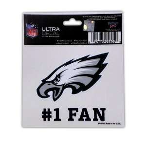 Philadelphia Eagles #1 Fan Ultra Decal 