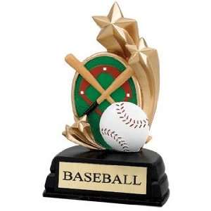  Baseball Trophies   6 inches STAR BASEBALL AWARD Sports 
