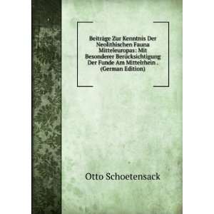   Mittelrhein . (German Edition) Otto Schoetensack  Books