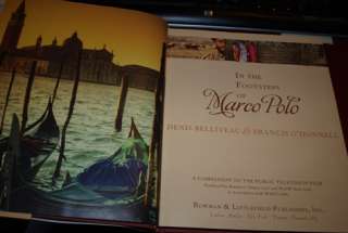 In The Footsteps Of MARCO POLO 1st Edition ILLUSTRATED  