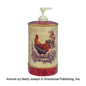    ROOSTER French Country kitchen soap PUMP decor: Home & Kitchen