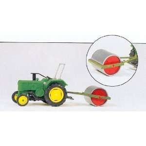  Preiser 17929 Farm Tractor & Agricultural Roller Toys 