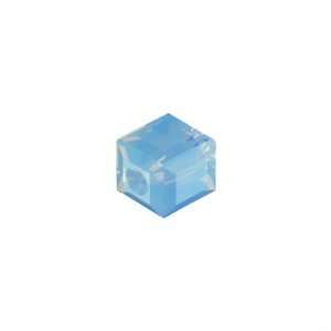  Swarovski® 6mm Cube Air Blue Opal Style #5601 Arts 