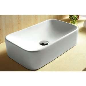  5.24 X 11.81 Rectangular Bathroom Vessel Sink