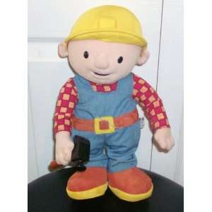 : Bob the Builder 12 Stuffed Doll w/Hammer, Talking Figure, Battery 