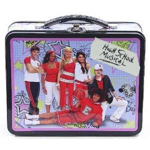   : High School Musical Purple and Black Tin Lunch Box: Office Products