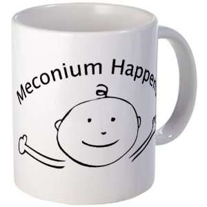  Meconium Happens mug Baby Mug by CafePress: Kitchen 