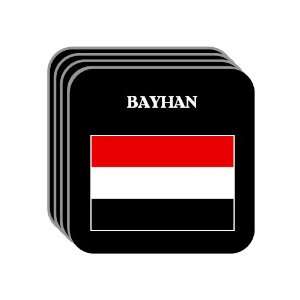  Yemen   BAYHAN Set of 4 Mini Mousepad Coasters 