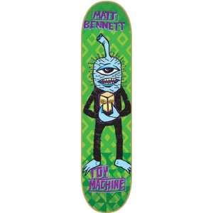  Toy Machine Bennett Horror Skateboard Deck   8.0: Sports 