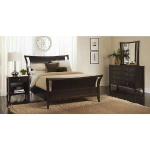  Bristol Sleigh Bed Footboard in Java   California King 