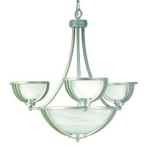  Ceiling Lamp, With Alabaster Glass Shade, Ps, 60Wx6/A Type 