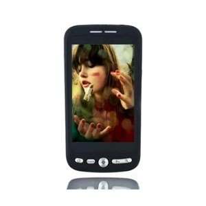   Touch Screen Quad band Dual SIM Cell Phone(Black) Cell Phones