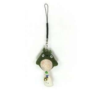  1.5 Totoro stuffed doll for phone charm (green color 