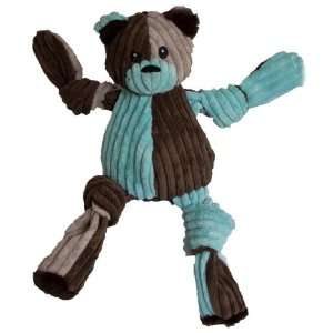  HuggleHounds Patchie Knotties Bear Dog Toy: Pet Supplies
