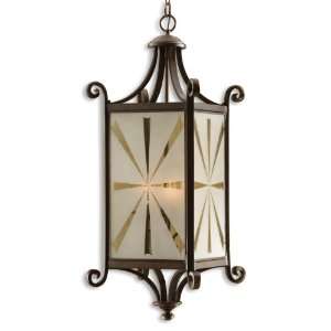  Uttermost 34.3 Inch Lyon Bronze 4 Lt Lantern Oil Rubbed 