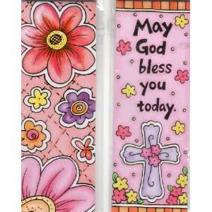  Magnetic Bookmarks   May God Bless You Today   Set of 2 