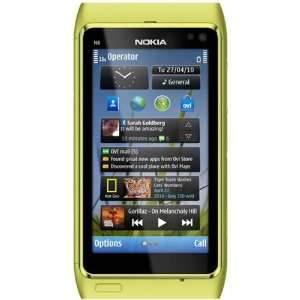    Nokia N8 Touchscreen Smartphone Unlocked   Green: Electronics