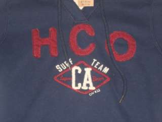 NEW Hollister Bettys Womens Navy Hoodie Size Large  