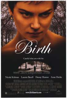 Birth 27 x 40 Movie Poster, Nicole Kidman , Bacall, A  