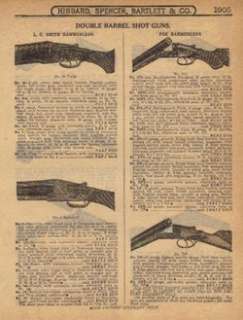 1914 L.C. SMITH FOX DOUBLE BARREL SHOTGUN PRINT AD  