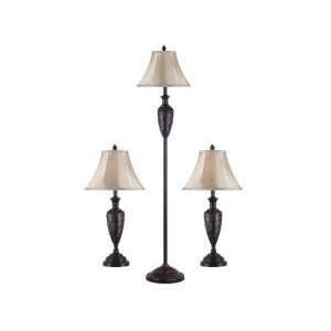  Kenroy Lorrie 3 Pack Lamps