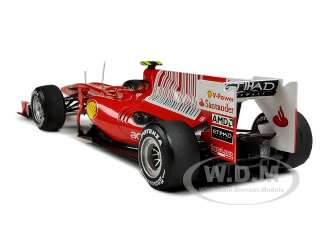Brand new 1:18 scale diecast model car of 2010 Ferrari F10 Bahrain GP 