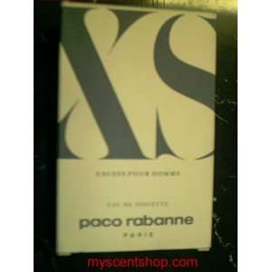  Paco Rabanne XS Splash Mens Cologne 1.7 oz 50 ml EDT eau 