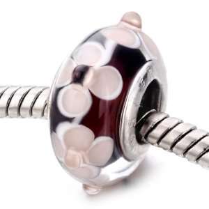   Murano Glass Beads Fits Pandora Charms Bracelet: Pugster: Jewelry