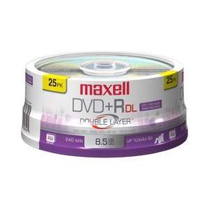   DVD+R DL 8X SPINDLE (Memory & Blank Media / Optical CD & DVD