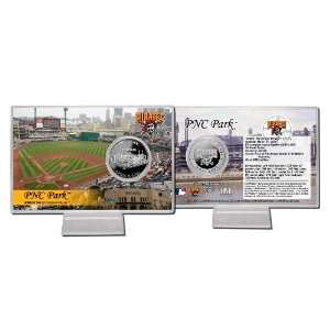  Pnc Park Silver Plate Coin Card: Sports & Outdoors