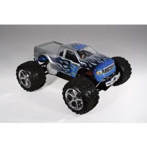  Venom Atomik F350 TMAXX Body Flame Blue/Silver VNR173007 