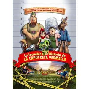  Hoodwinked Poster Movie Andorra 11x17 Featuring the Voice 
