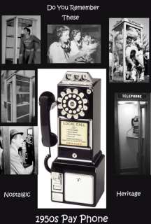 Crosley Payphone CR56 BC CR56 1950s Chrome Pay Phone  