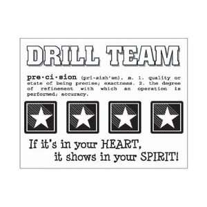   It With Stickers Mini Drill Team; 6 Items/Order Arts, Crafts & Sewing
