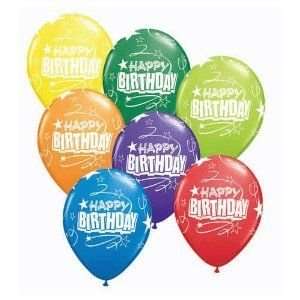  Loops & Stars Qualatex Birthday Balloons