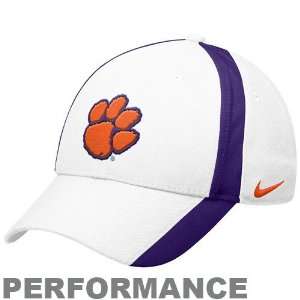   Clemson Tigers White 2011 Legacy 91 Coaches Adjustable Performance Hat