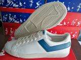PONY TOP STAR WHITE/NAVY LEATHER MENS SHOES  