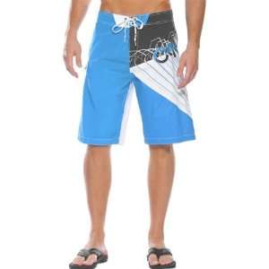 Oakley Peel Out Mens Boardshort Beach Swimming Pants   Fluid Blue 