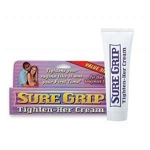 Bundle Sure Grip Tighten Her Cream 4 Oz and Aloe Cadabra Organic Lube 