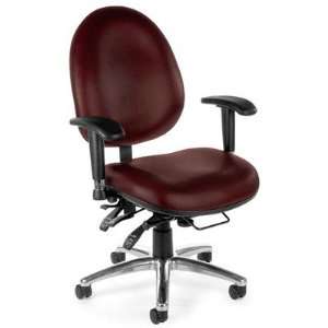 Charcoal OFM 24 Hour Computer High Back Task Chair: Office 