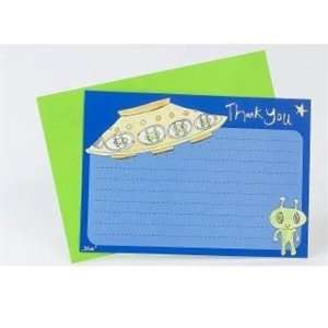  Think BlueIts a Boy Thing   Space Cadet Thank you cards 