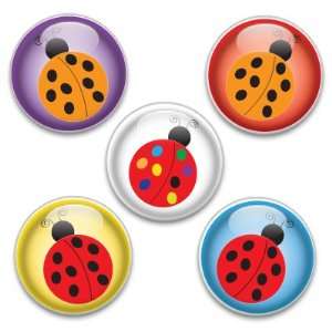    Decorative Magnets or Push Pins 5 Big Ladybugs: Kitchen & Dining