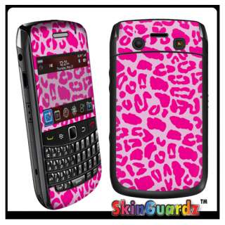 PINK LEOP DECAL SKIN TO COVER BLACKBERRY BOLD 9780 CASE  