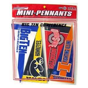  Big 10 Mini Pennant Set