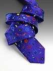 DUCHAMP LONDON Floral Fancy Tie, (Lupin), BNWT, 100% Si